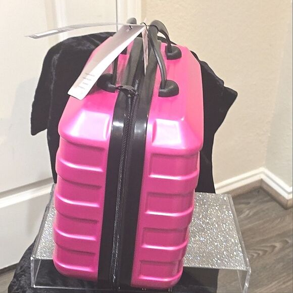 Dejuno BC02 Hard Shell Travel Cosmetic Case- Pink - Picture 5 of 9